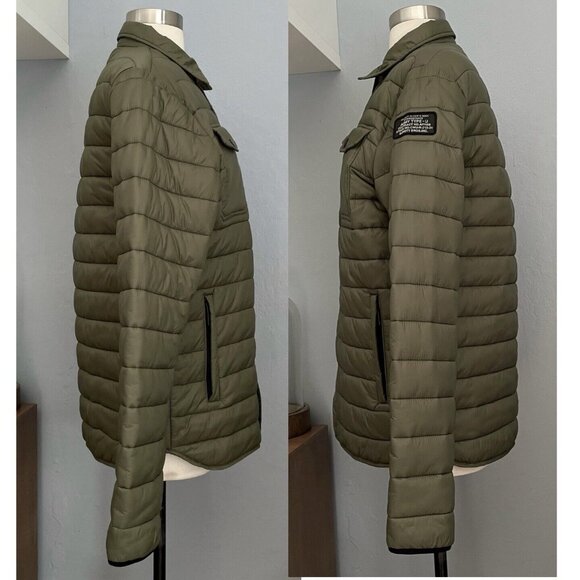 Schott Bros. NYC Jacket Flyer’s Man Intermediate Army Type Quilted S - Picture 4 of 12